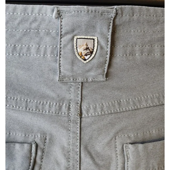 Kuhl Women's Shorts Born In The Mountains‎ Gray Outdoor Athletic Size 4 - Picture 3 of 6